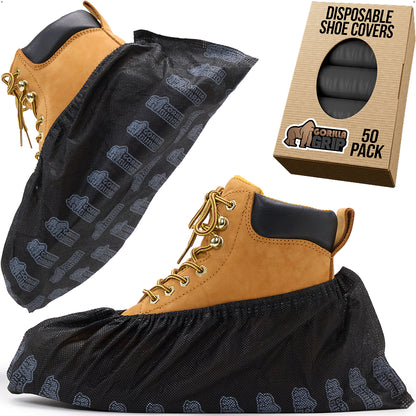 Gorilla Guard Shoe Covers Gorilla Grip Heavy Duty Fabric 50 Pack