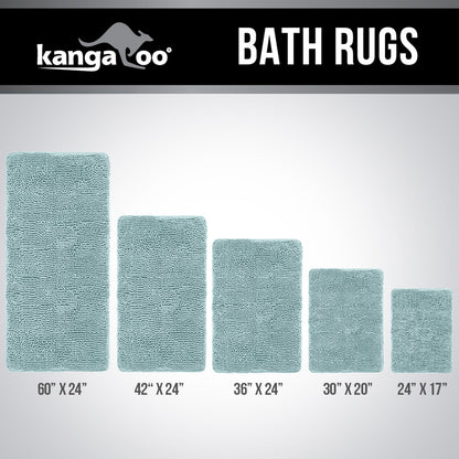 KANGAROO Bathroom Rugs Bath Accessories Gorilla Grip