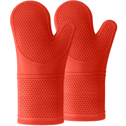 Oven Mitts  Gorilla Grip Coral 14.5" 