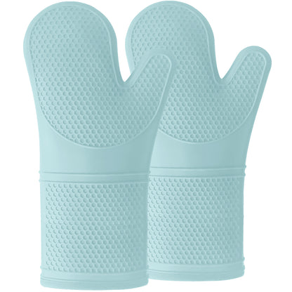 Oven Mitts  Gorilla Grip Mint 14.5" 