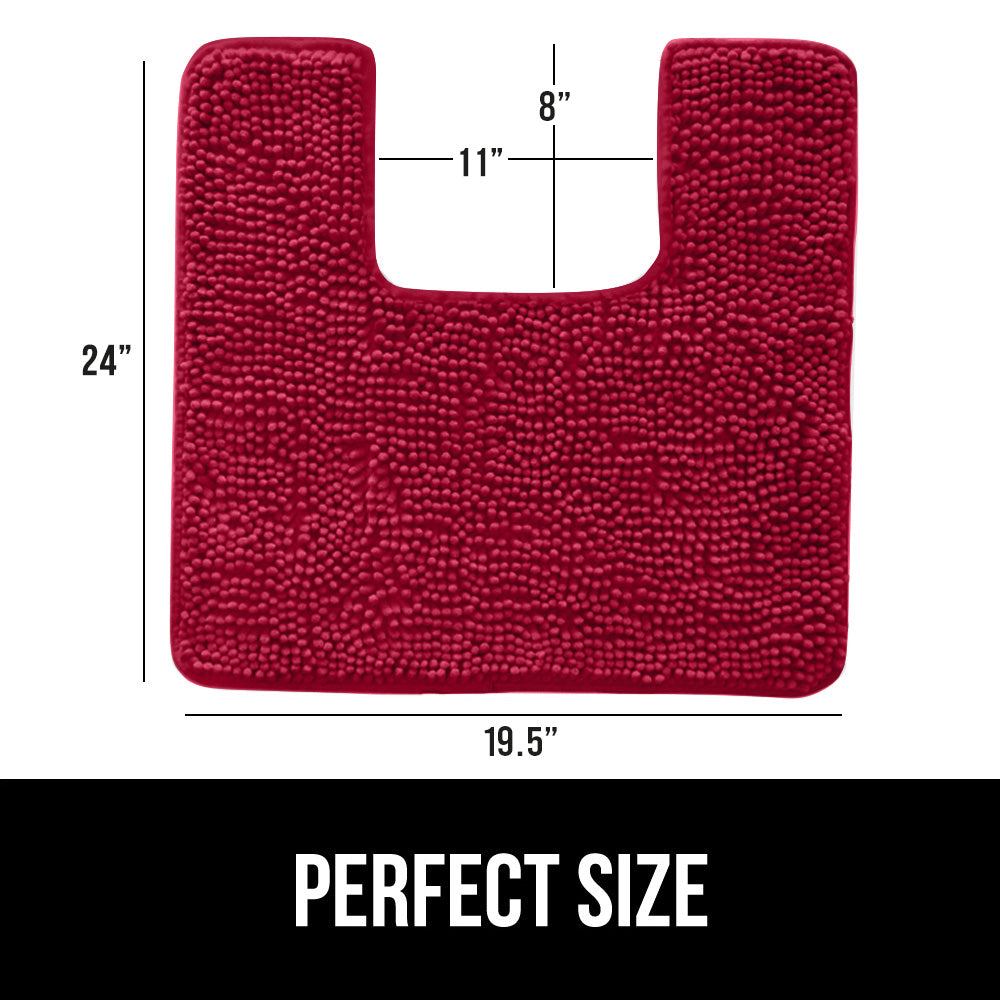 Chenille Bath Rug Contour