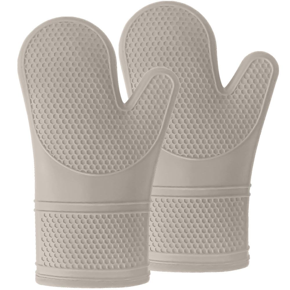 GORILLA GRIP BPA-Free Soft Silicone Oven Mitts - Thumbnail 2