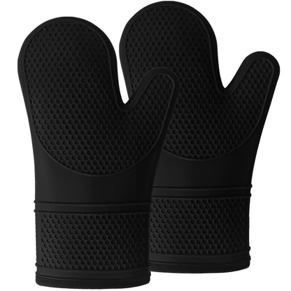 Oven Mitts  Gorilla Grip Black 12.5" 