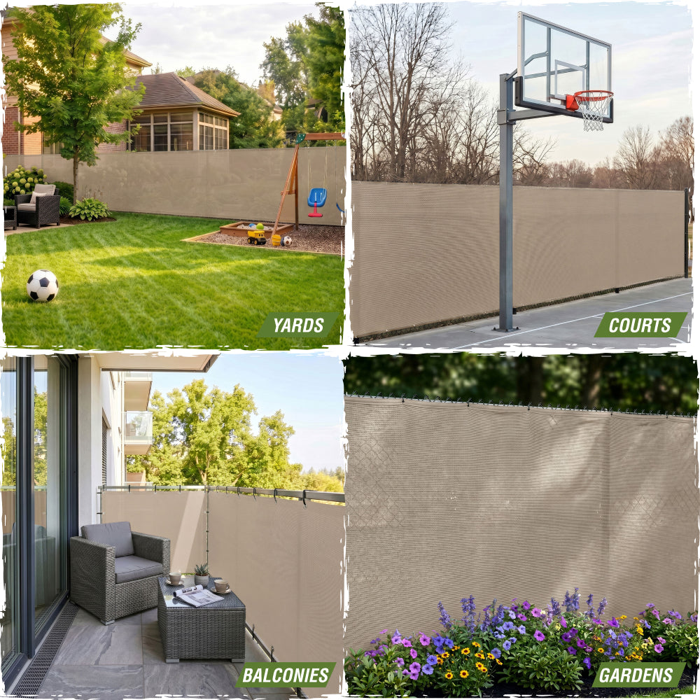 Rugged Rhino Fence Privacy Screen Rugged Rhino