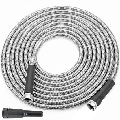 Rugged Rhino Metal Hose Gorilla Grip Black 25ft