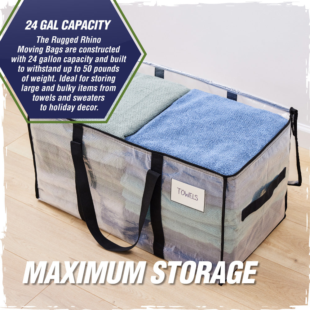 Rugged Rhino Moving Bags