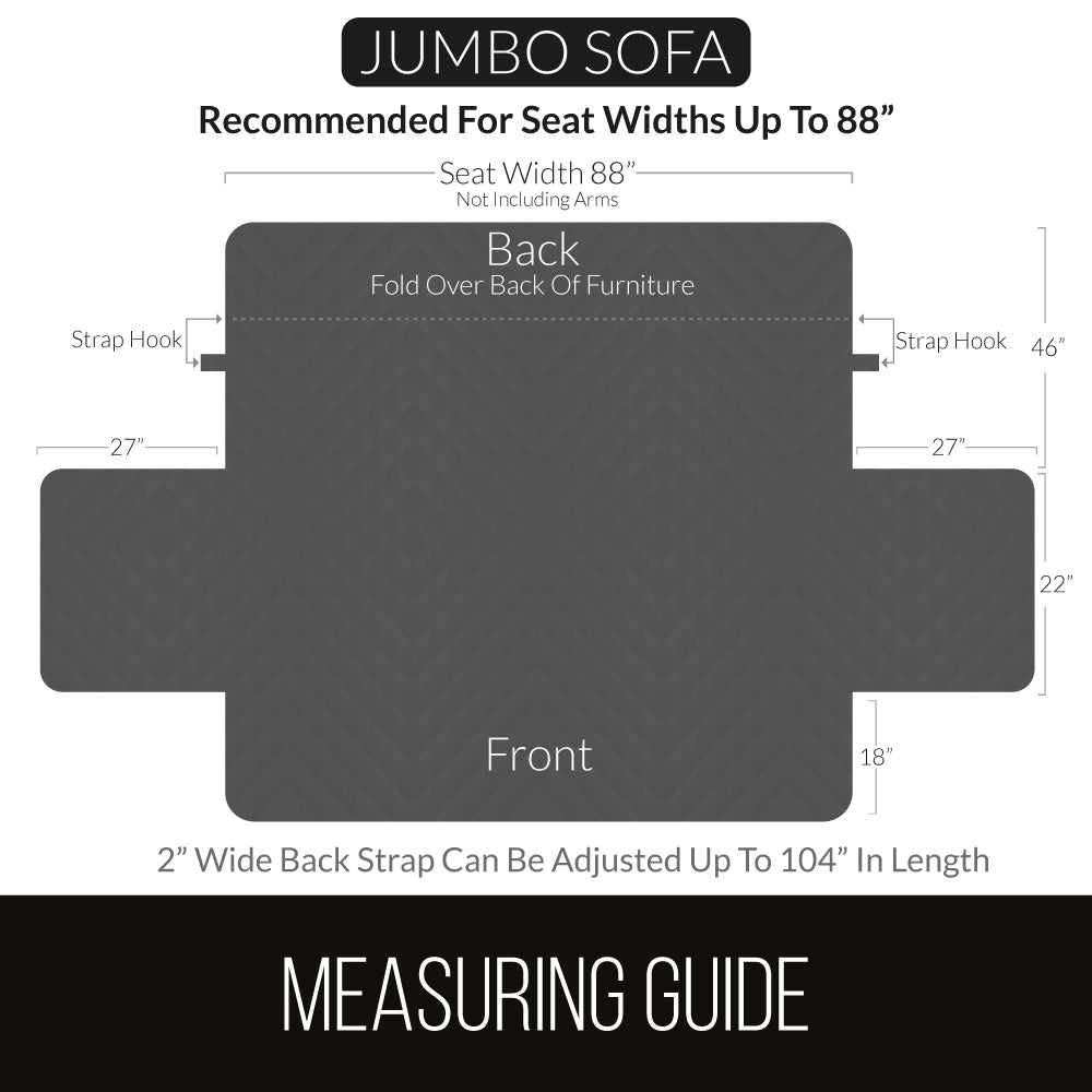 Sofa Shield Couch Slip Cover Gorilla Grip