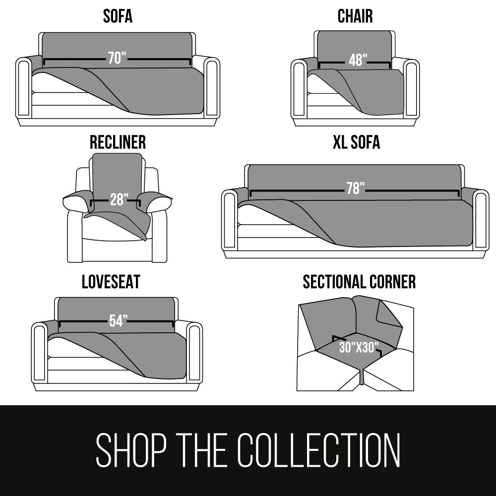 Sofa Shield Couch Slip Cover Gorilla Grip
