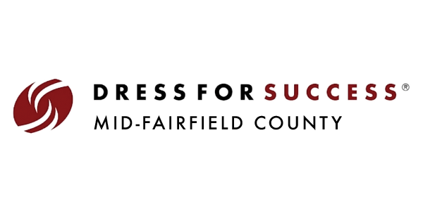 The Dress for Success Mid Fairfield County logo