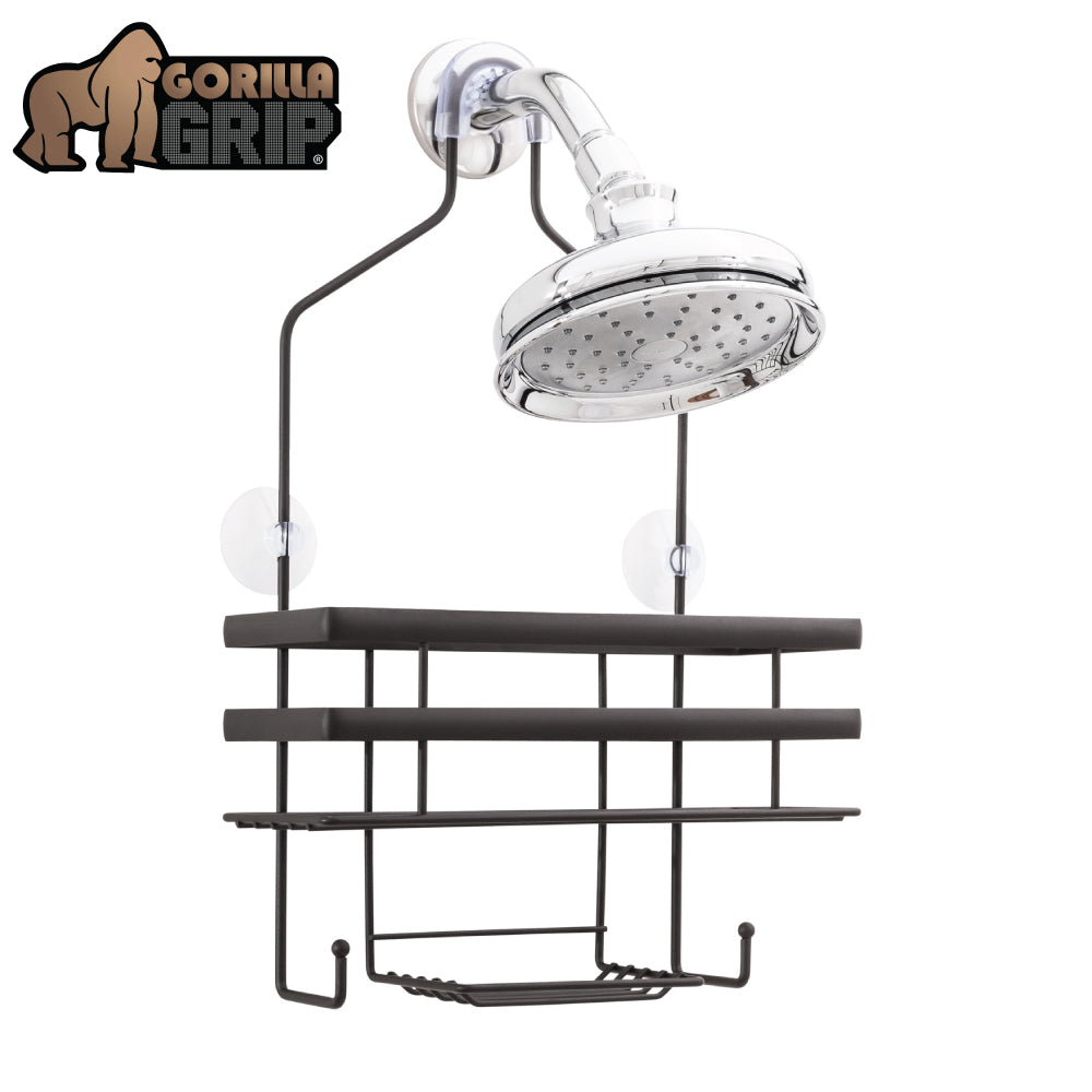 Gorilla Grip Anti-Swing Oversized Shower Caddy, Rust Resistant Organizer,  Holds 11 lbs, Strong Suction Cups, Hooks, Easy Hanging Bathtub Shampoo  Acces for Sale in Glendale, CA - OfferUp