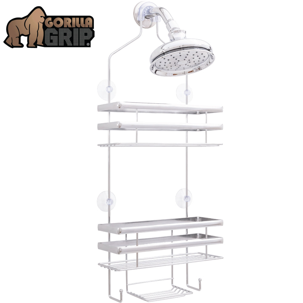 Gorilla Grip  Hanging Bathroom Wire Shower Caddy