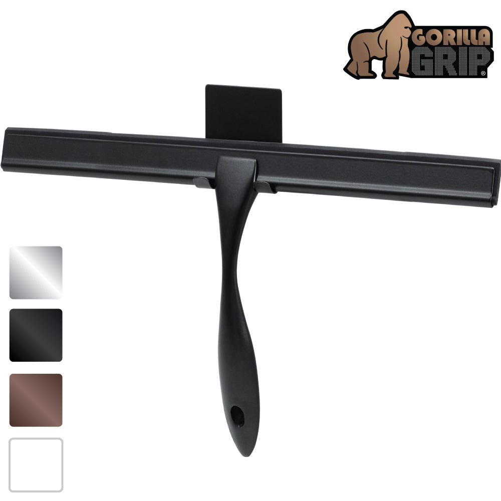 Shower Squeegee with Ergonomic Handle & Wall Mounting Bracket