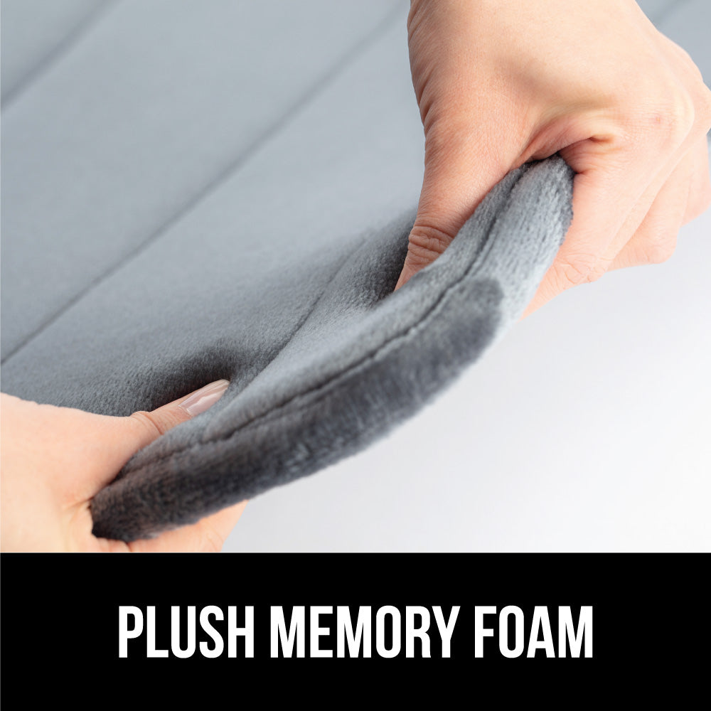 Plush Memory-Foam Bath Rug