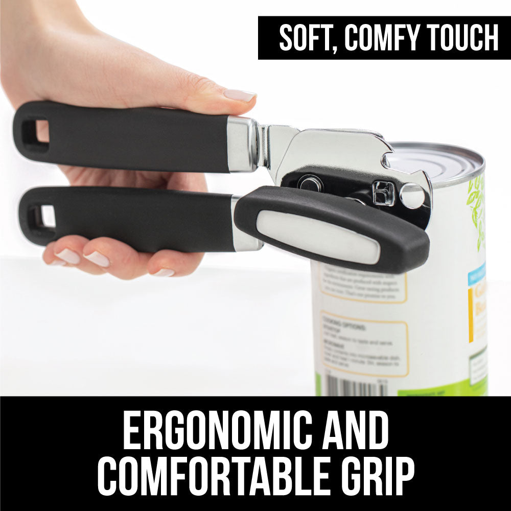 Gorilla Grip Heavy Duty Stainless Steel Can Opener With Soft - Temu