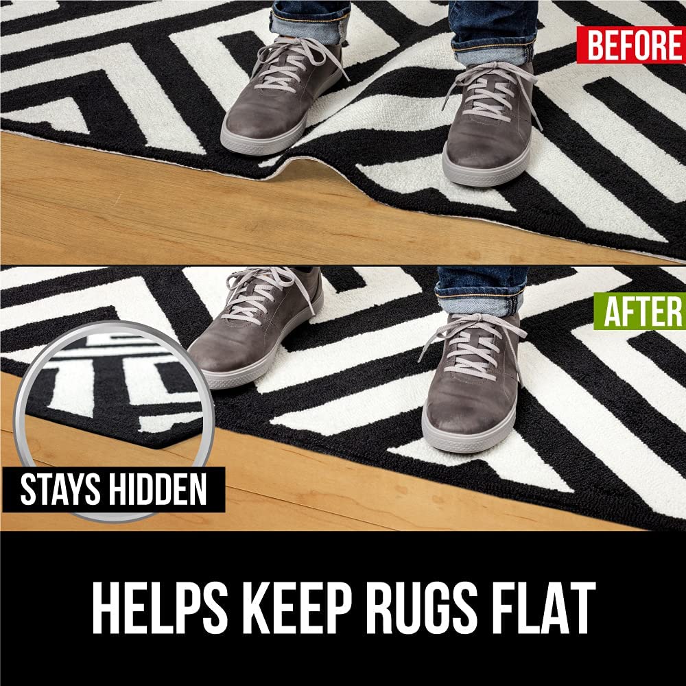 Gorilla Grip 3x5-Feet Non-Slip Area Rug Pad for Hard Floors