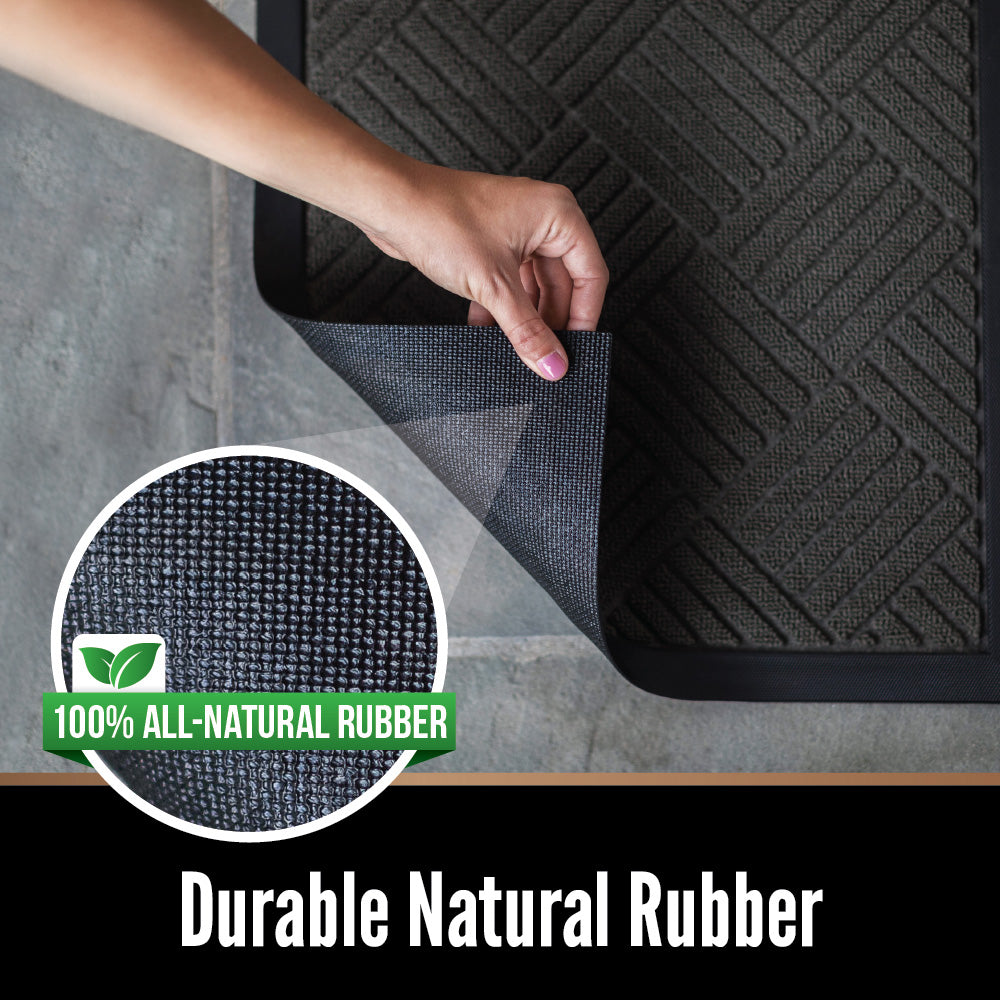 Durable Rubber Door Mat Non Slip Durable Welcome Customized Rubber Backed Door  Mats - China Rubber Mat and Door Mat price