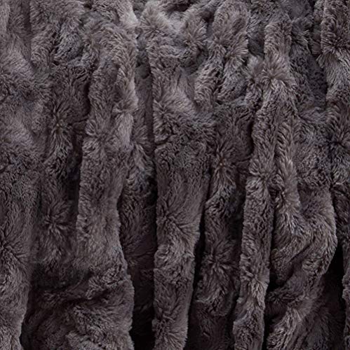 Gorilla Grip Fluffy Faux Fur Rug, Machine Washable Soft Furry Area