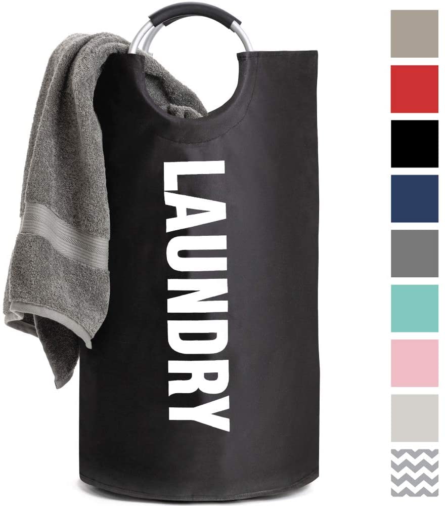 Monogram Laundry Duffel Bag, Custom Canvas Hamper
